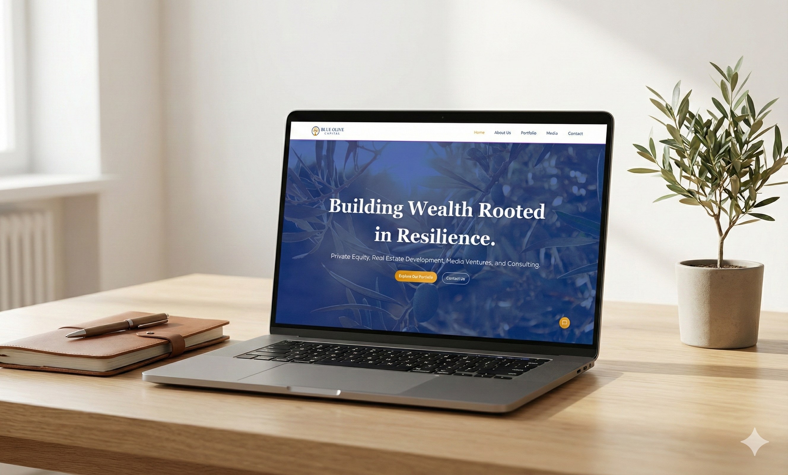 Blue Olive Capital — Corporate WordPress Theme