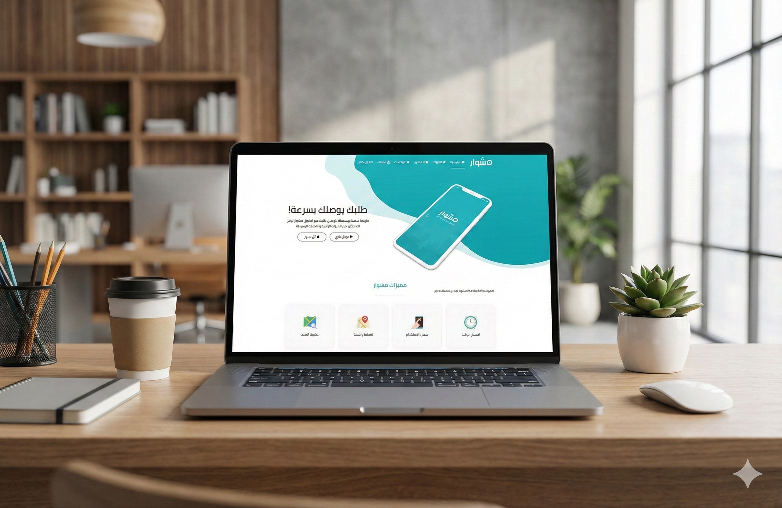 Mshwar, Delivery Mobile app